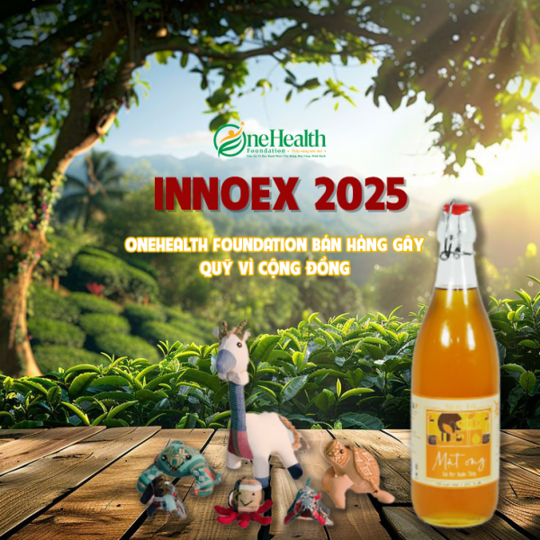 OneHealth Foundation tham gia bán hàng gây quỹ tại sự kiện INNOEX 2025