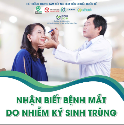 NHỮNG ĐIỀU CẦN BIẾT VỀ BỆNH MẮT DO NHIỄM KÝ SINH TRÙNG
